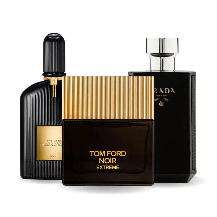 Black Friday Coffret 3 Parfums - BLACK ORCHID, NOIR EXTREME et PRADA INTENSE 100ml