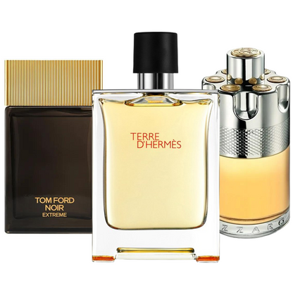 Black Friday Coffret 3 Parfums - Terre de’Herme, Azzaro Wanted,et Tom Ford Noir Extreme 100ml